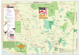 Outback South Australia map