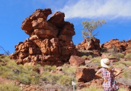 Trephina Gorge in the East MacDonnell Ranges