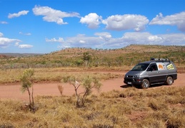 Road scenes of the Gibb River Rd