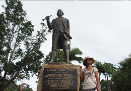 Captain Cook lands in Cooktown