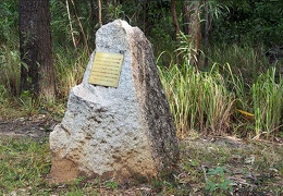 In the Cooktown Cemetery