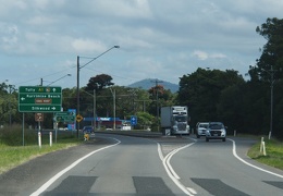 The drive to King Reef