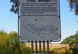 The Drop is close by between Tocumwal and Berrigan on the Berrigan Rd