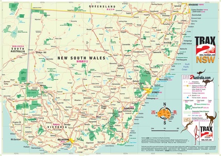NSW map