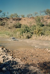 Creek crossing in Pathfinder 1990s