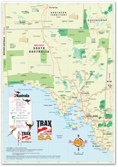 South Australia map