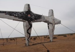 Joe Rush Plane Monument Mutonia Sculpture Park