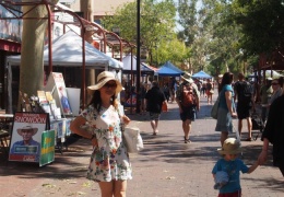 Todd Mall Sreet Markets on a Sunday every 2 weeks in Alice Springs