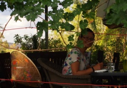 The food at Alice Springs Vietnamese restaurant is OK