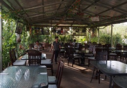 The food at Alice Springs Vietnamese restaurant is OK