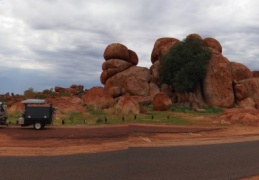 Devils Marbles one of the most interesting place we visited