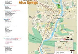 Alice Springs CITY Map