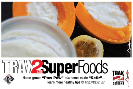 trax2 Superfoods kefir with pawpaw