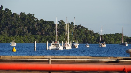 Mourilyan Harbour with safe harbour for yachts